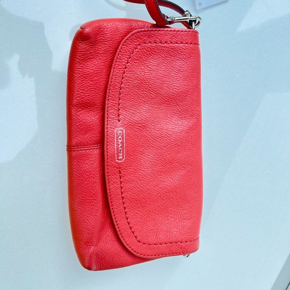 Coach orange Wristlet Wallet - Picture 6 of 12